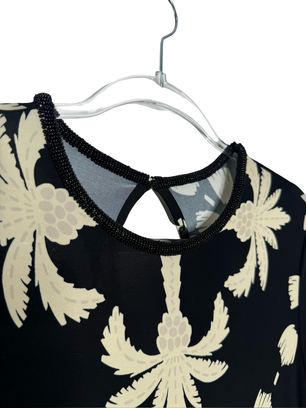Johanna Ortiz | NWT Garden Warrior Ankle Dress Florals Black/Nude 4 - Picture 9 of 15